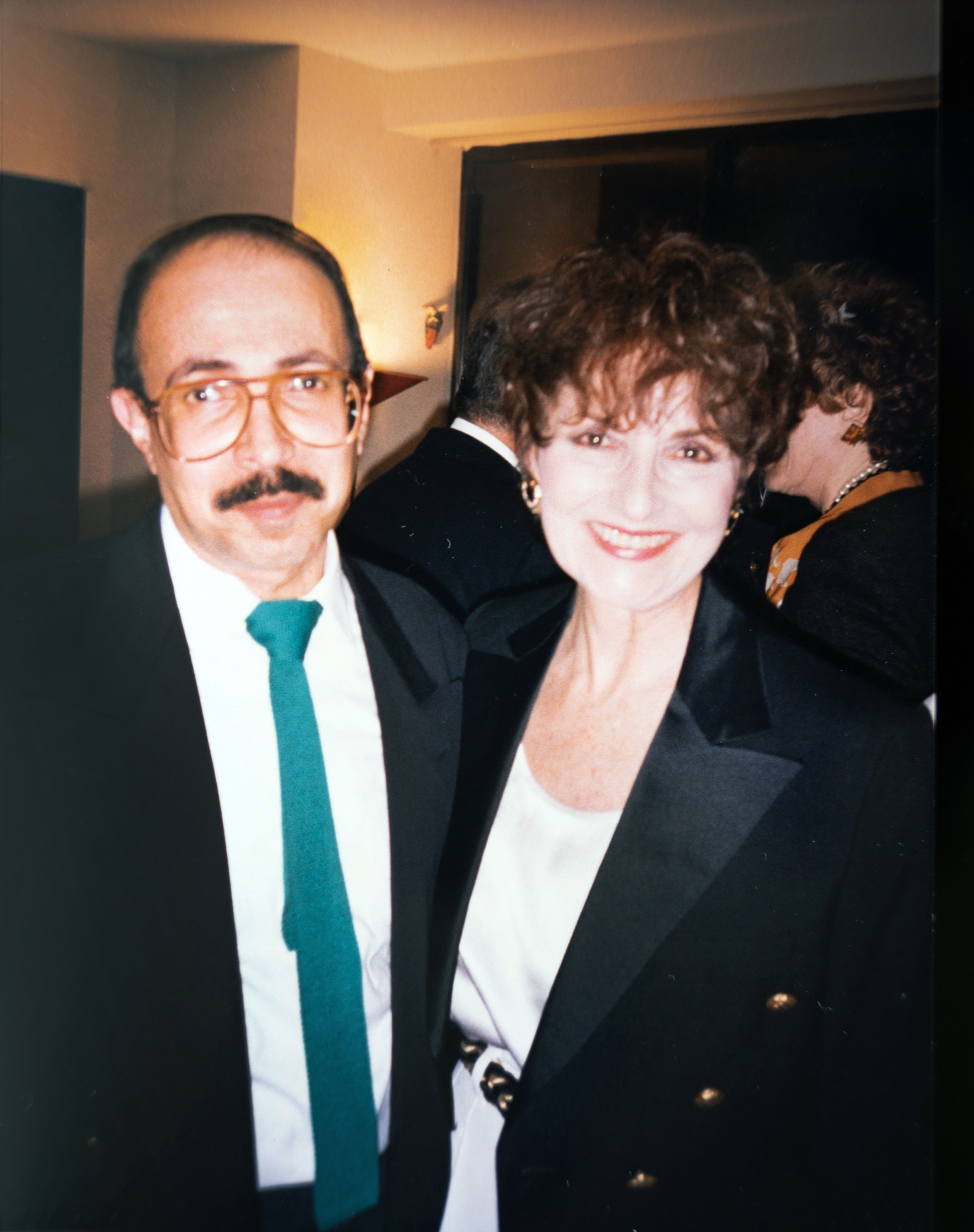 Cyma Rubin with Basil Alkazzi