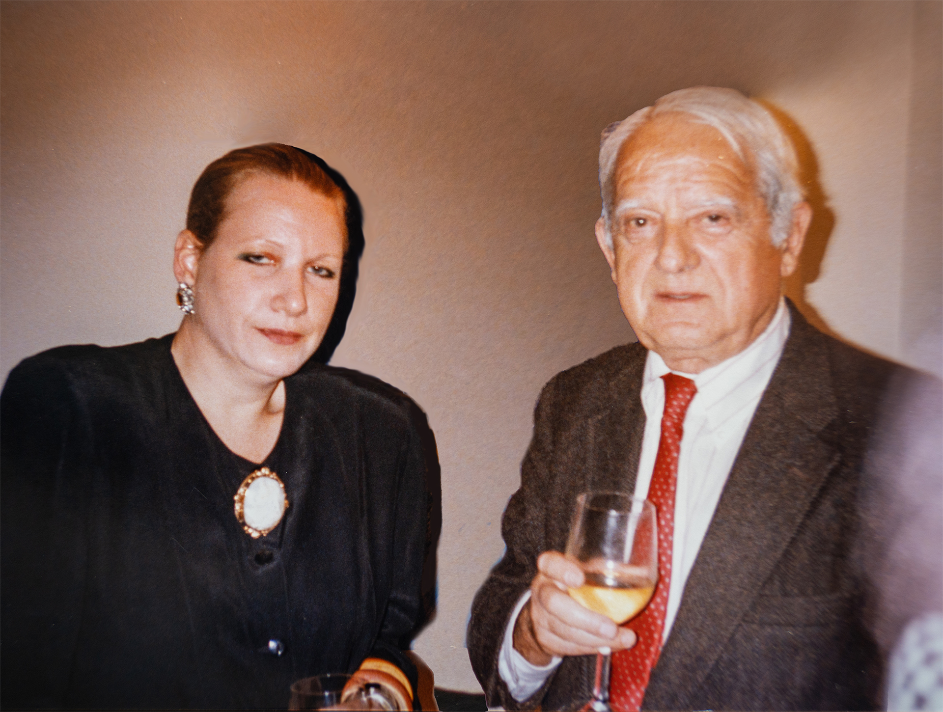 Henry Riseman at the Photomontage Exhibition at Fordham University